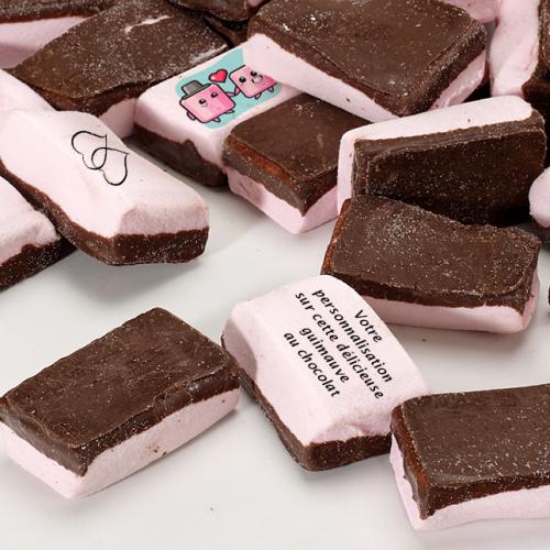 Printed marshmallows, presquile-compagny