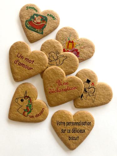 Biscuits coeur imprimés - presquile-compagny.fr