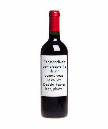 etiquette de vin personnalisé, presquile-compagny