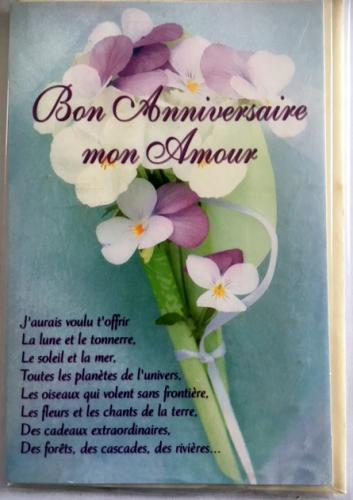 carte bon anniversaire mon amour, presquile-compagny
